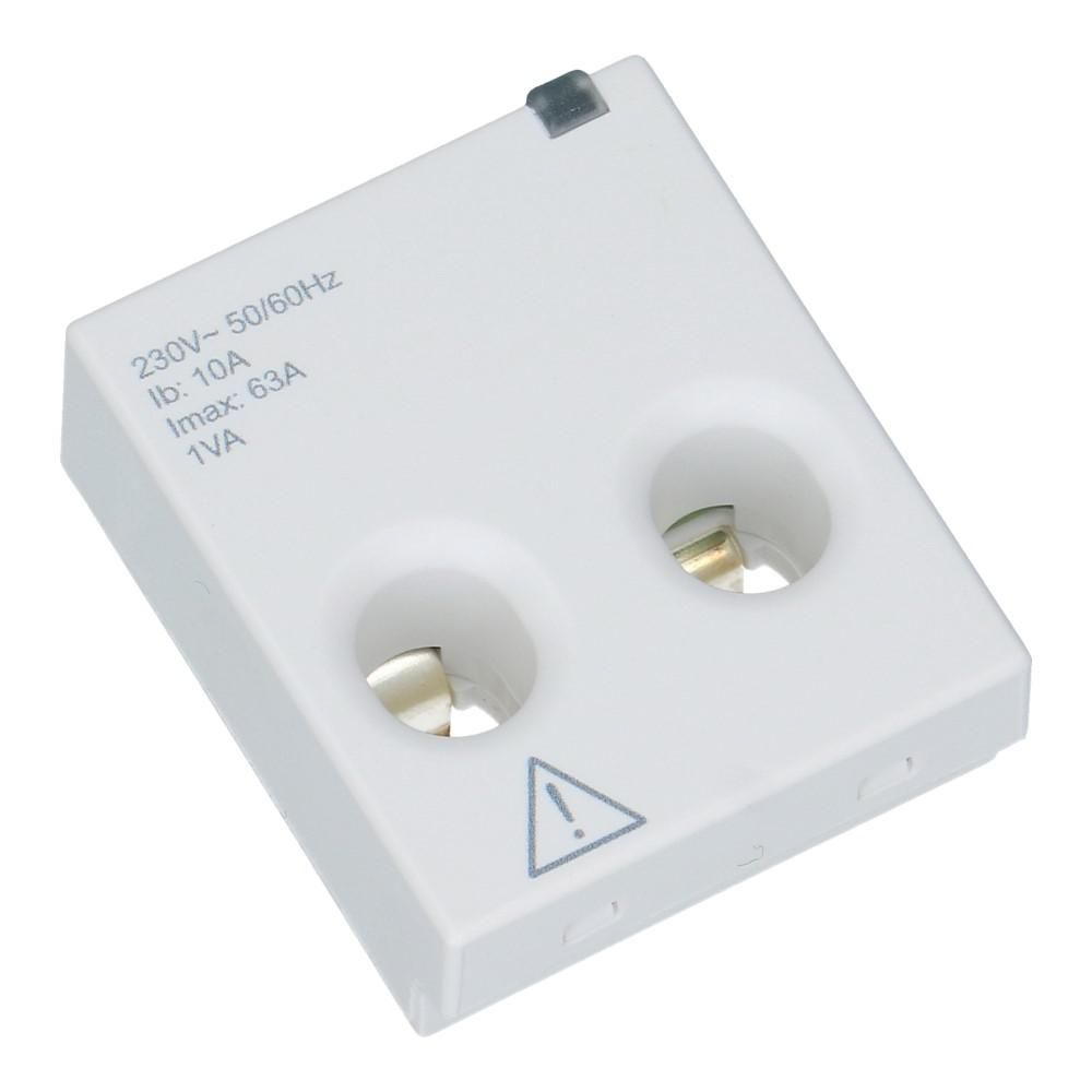 Acti9 PowerTag 1 polig + nul ondermontage pitch 18mm Acti9 PowerTag 1 polig + nul ondermontage pitch 18mm