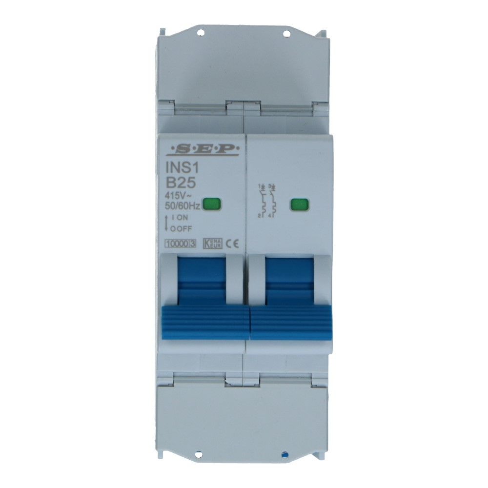 Installatieautomaat  2 polig 16A karakteristiek D 10/15kA INS1 Installatieautomaat  2 polig 16A karakteristiek D 10/15kA INS1