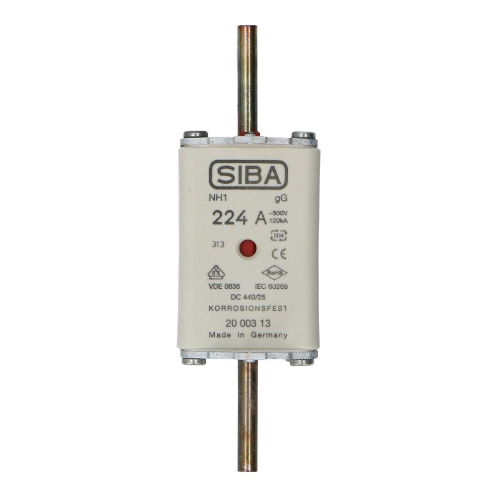Mespatroon NH1 224A gL/gG 500V 135x51.5x54 Mespatroon NH1 224A gL/gG 500V 135x51.5x54