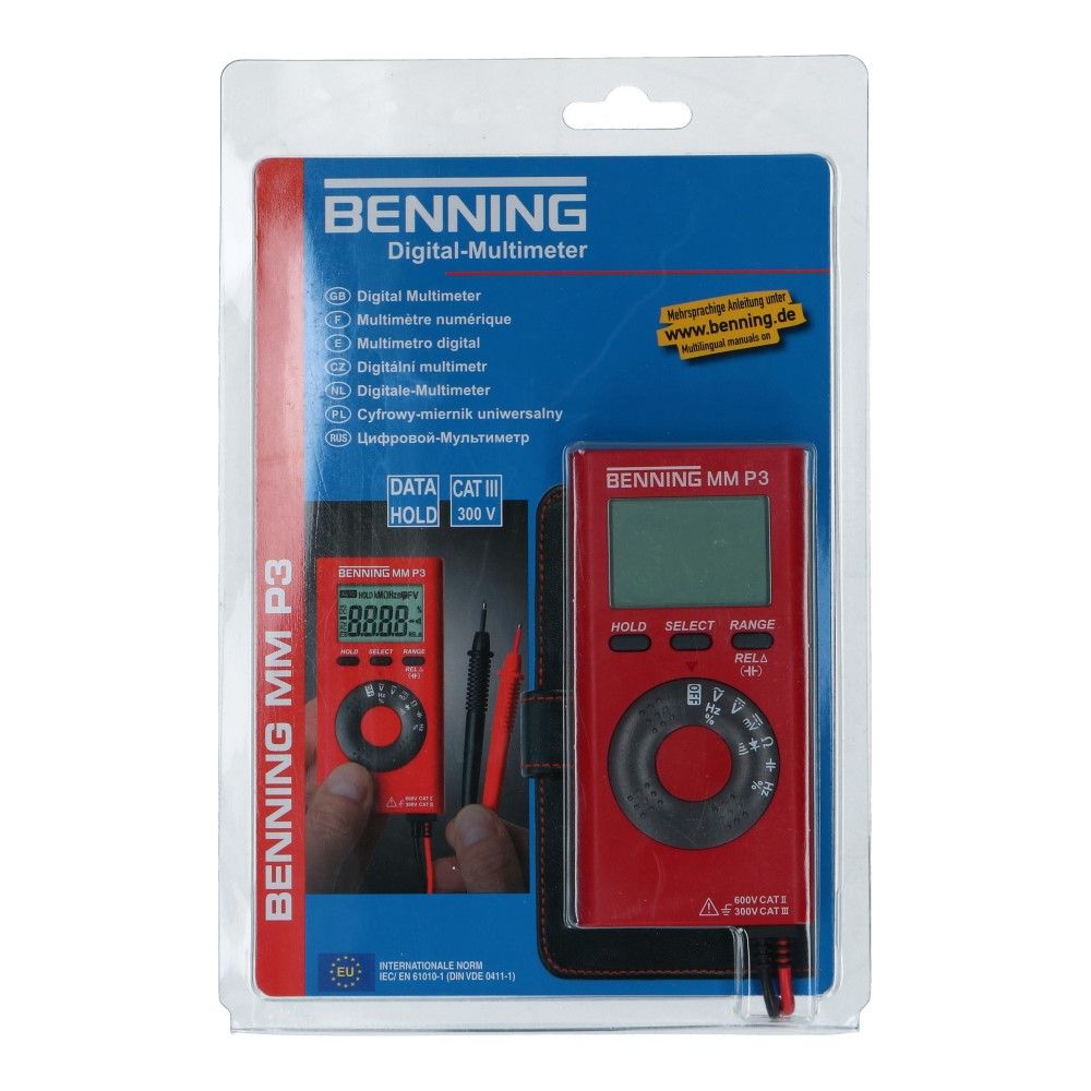 Digitale multimeter MM P3 0.1mV-600V AC/DC Digitale multimeter MM P3 0.1mV-600V AC/DC