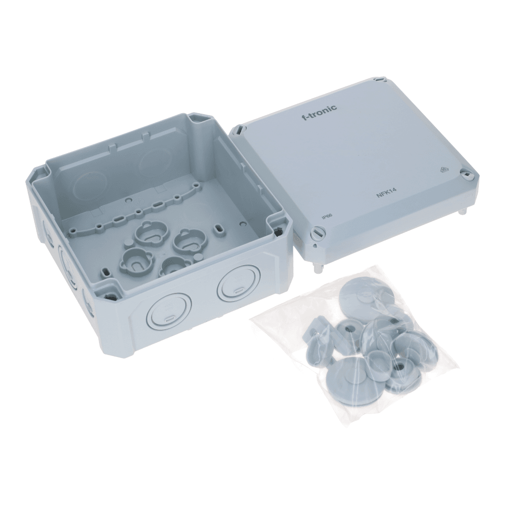 Lasdoos IP66 140x140x81mm Lasdoos IP66 140x140x81mm