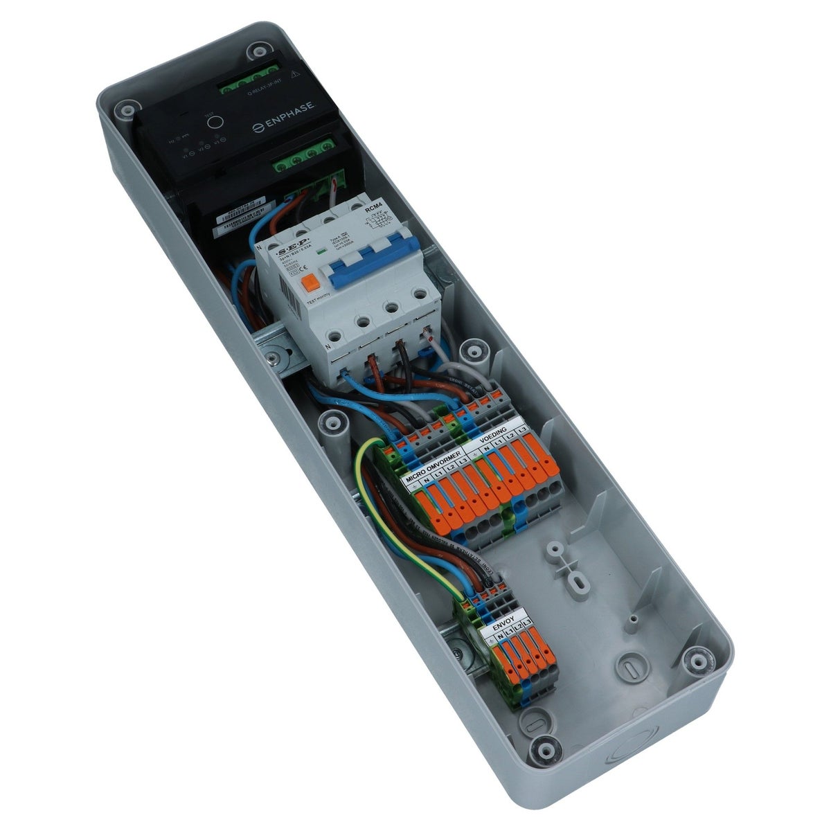 Q-Verdeler Enphase 3 fase 20A 30mA Q-Verdeler Enphase 3 fase 20A 30mA
