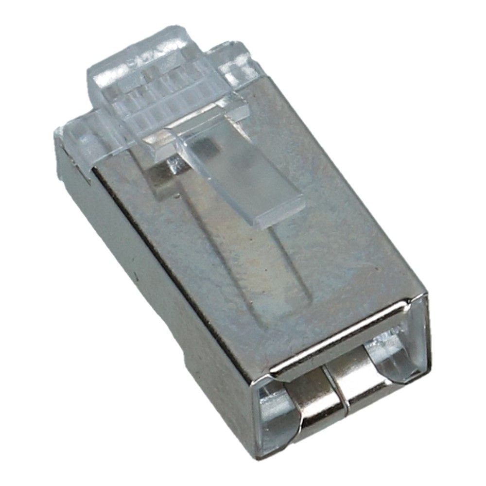 RJ45 Cat 5e netwerkplug shielded - 10 stuks RJ45 Cat 5e netwerkplug shielded - 10 stuks
