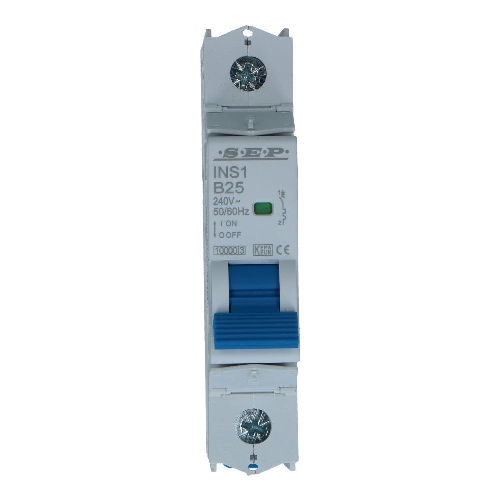Installatieautomaat  1 polig 16A karakteristiek B 10/15kA INS1 Installatieautomaat  1 polig 16A karakteristiek B 10/15kA INS1