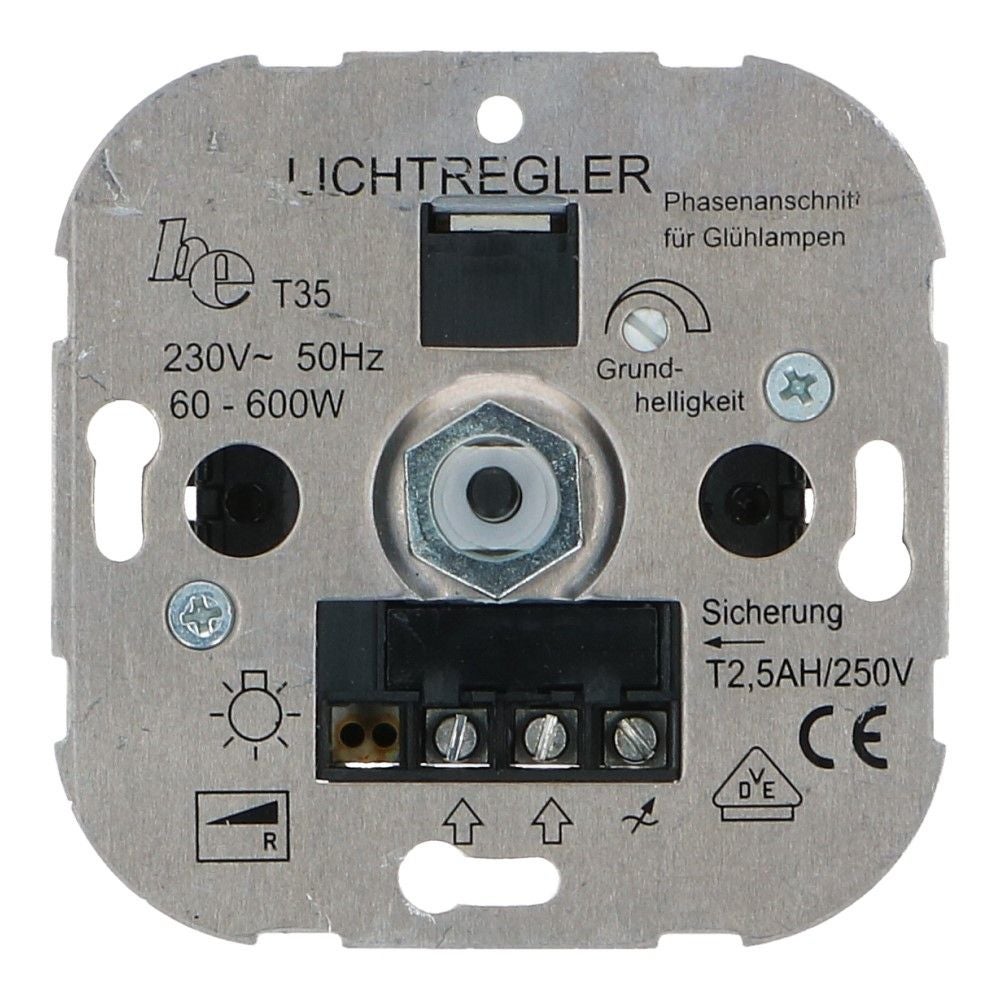 Inbouwsokkel wisseldimmer gloeilamp halogeen 60-600W Inbouwsokkel wisseldimmer gloeilamp halogeen 60-600W