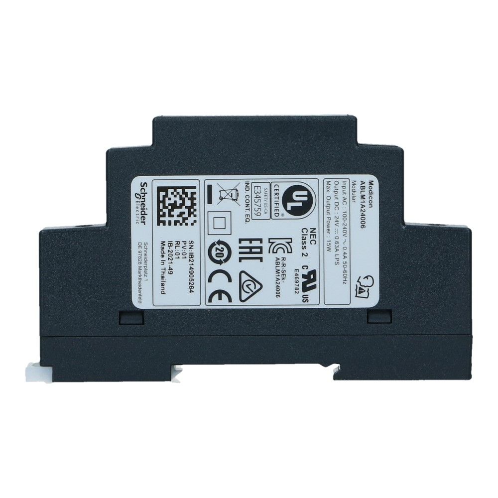 Dinrail voeding 24VDC uit 100-240VAC in 0.6A 15Watt Dinrail voeding 24VDC uit 100-240VAC in 0.6A 15Watt