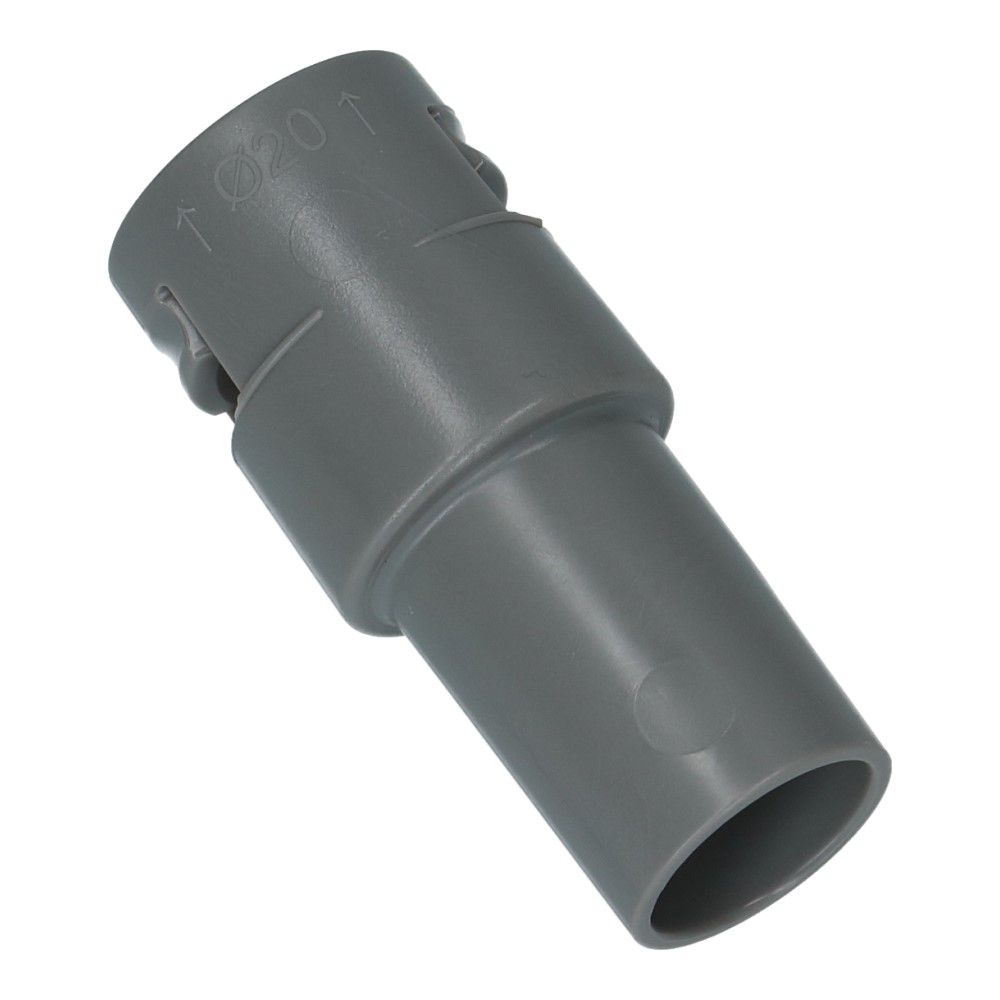 Koppeling van 20mm flexbuis naar 19mm en 16mm