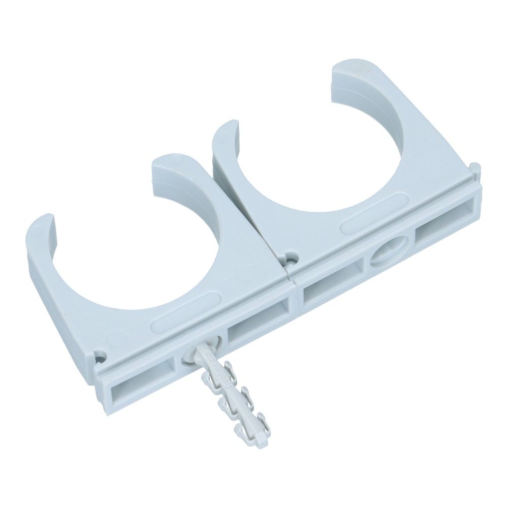 Klembeugel met plug SF Plus RC 39-40mm lichtgrijs - 25 stuks Klembeugel met plug SF Plus RC 39-40mm lichtgrijs - 25 stuks
