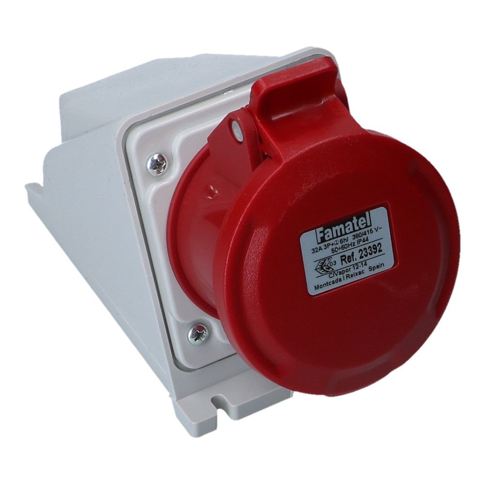 CEE female 4 polig 6H 32A IP44 wcd 380-415VAC CEE female 4 polig 6H 32A IP44 wcd 380-415VAC