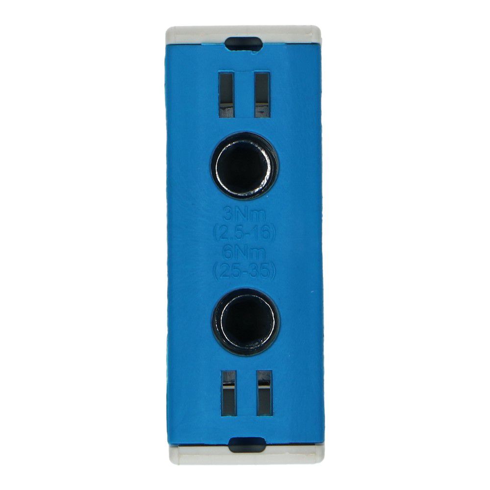 Aansluitklem CK1 blauw 2.5mm² t/m 35mm² Aansluitklem CK1 blauw 2.5mm² t/m 35mm²
