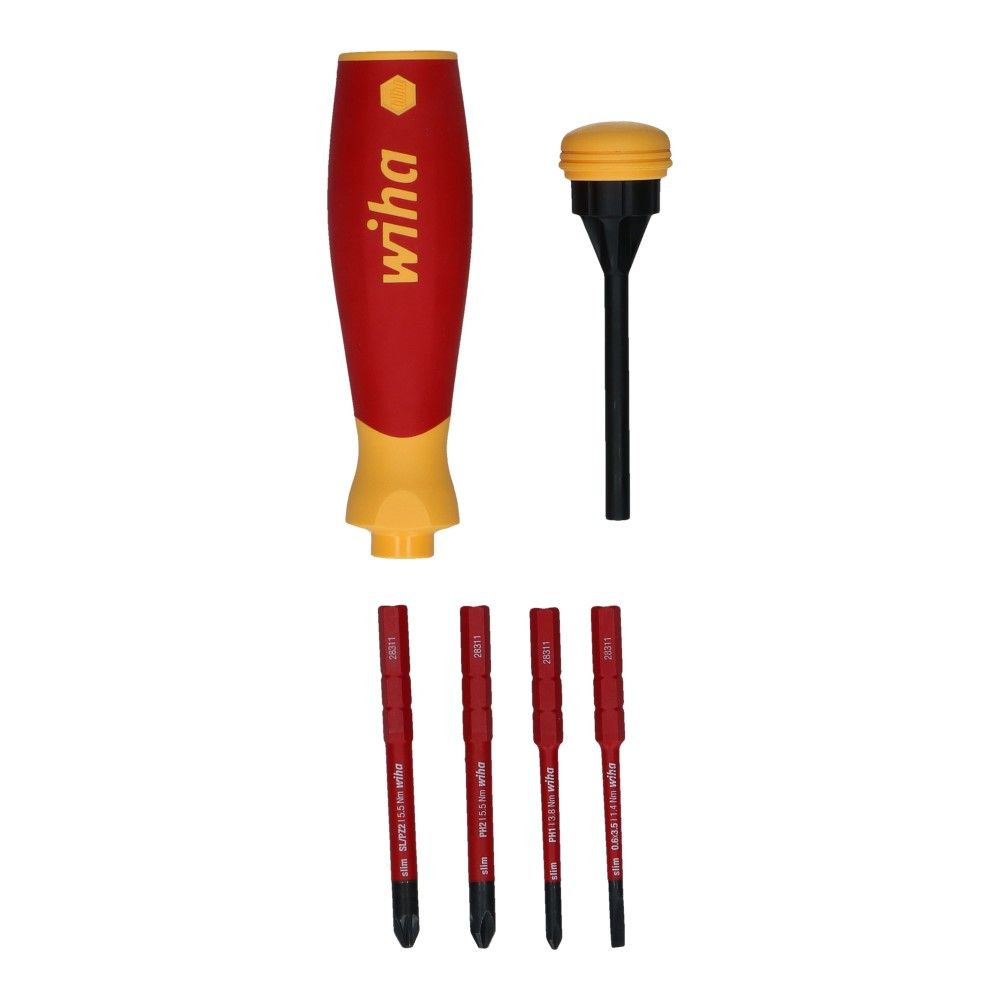 PocketMax Electric Schroevendraaier met bitmagazijn met 4 bits PocketMax Electric Schroevendraaier met bitmagazijn met 4 bits