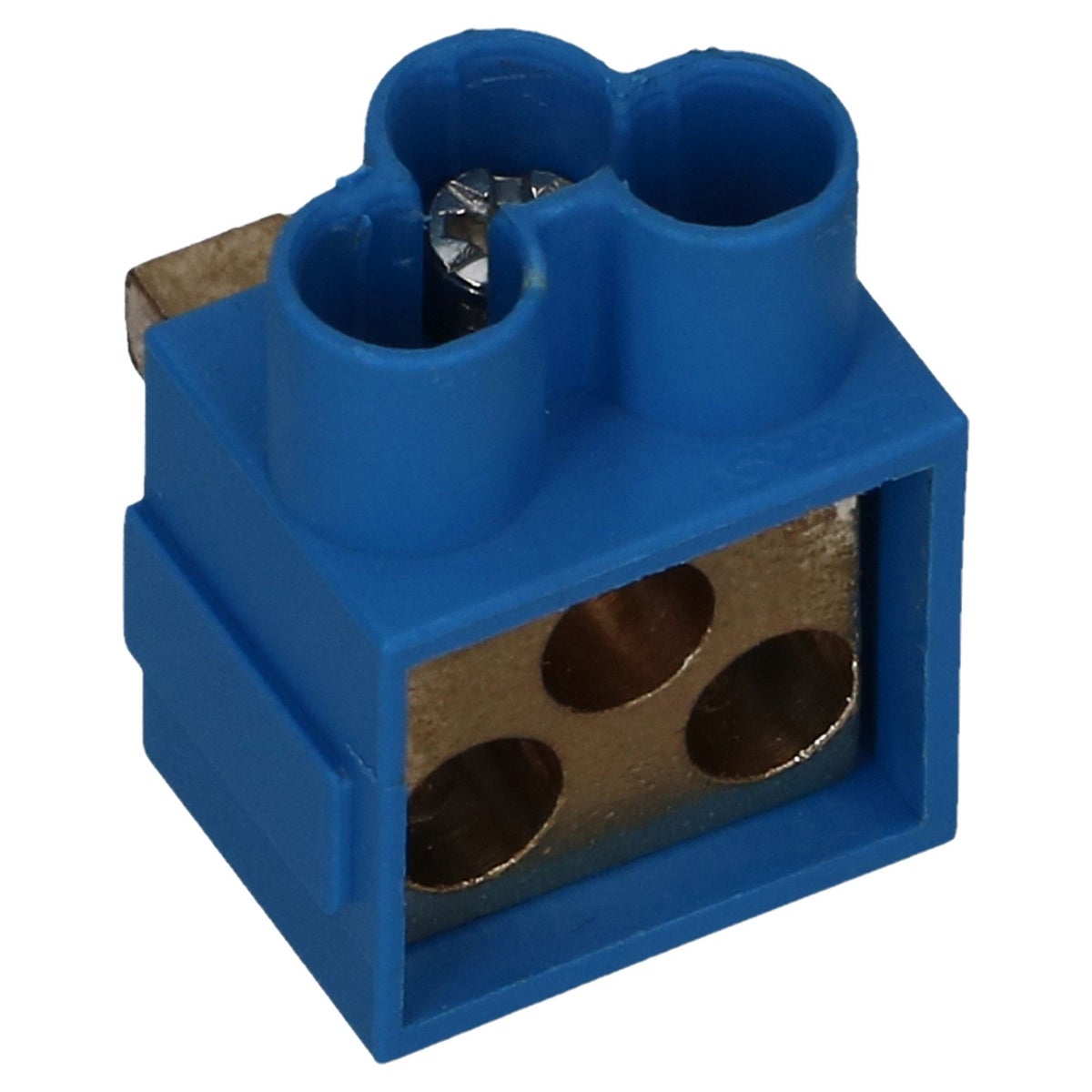 Aftakblok pin blauw 1 fase 3x16mm² Aftakblok pin blauw 1 fase 3x16mm²