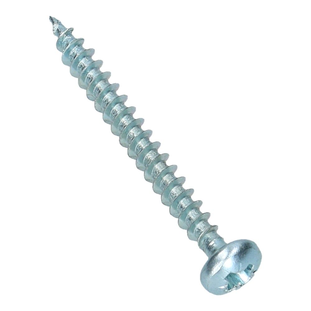 Spaanplaatschroef 4x40mm Bolkop Pozidrive 2 - 200 stuks