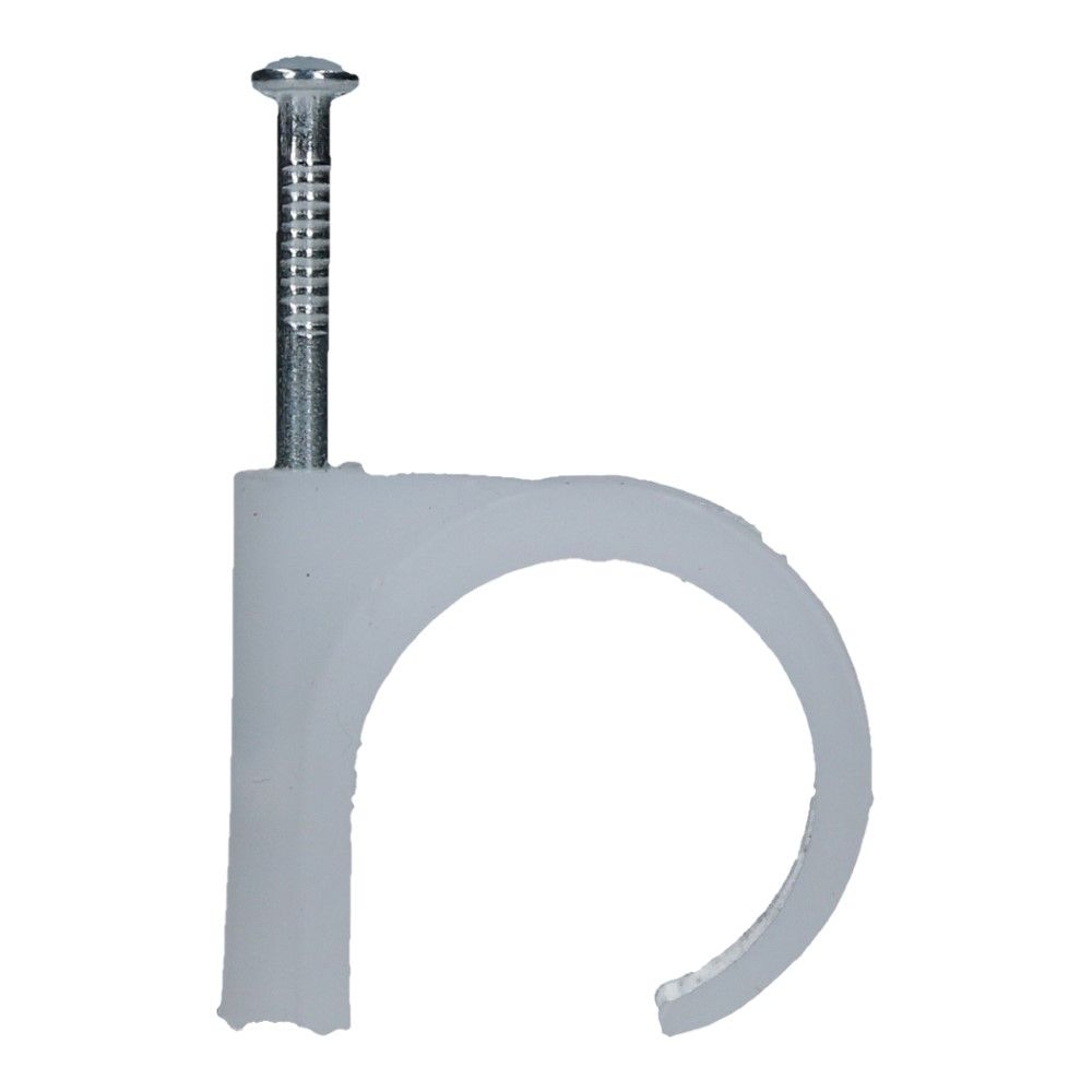 Spijkerclip universeel 23-29mm wit - 50 stuks Spijkerclip universeel 23-29mm wit - 50 stuks