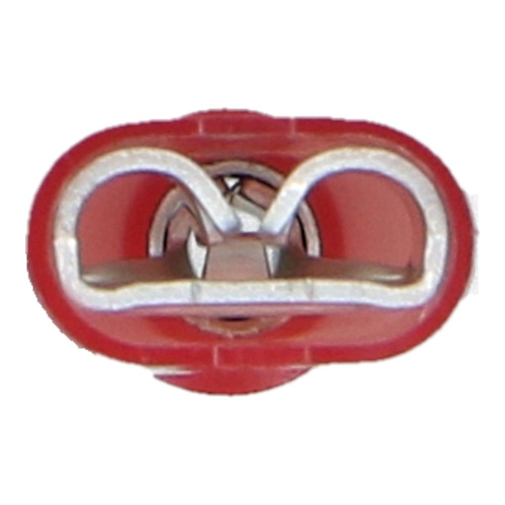 Kabelschoen contra ISO B-6.3mm D-0.8mm Rood - 100 stuks Kabelschoen contra ISO B-6.3mm D-0.8mm Rood - 100 stuks