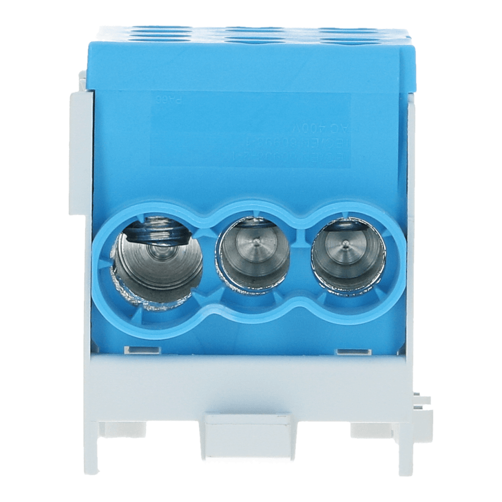 HLAK Hoofdkabel aftakklem 1x35mm²/2x25mm² blauw HLAK Hoofdkabel aftakklem 1x35mm²/2x25mm² blauw