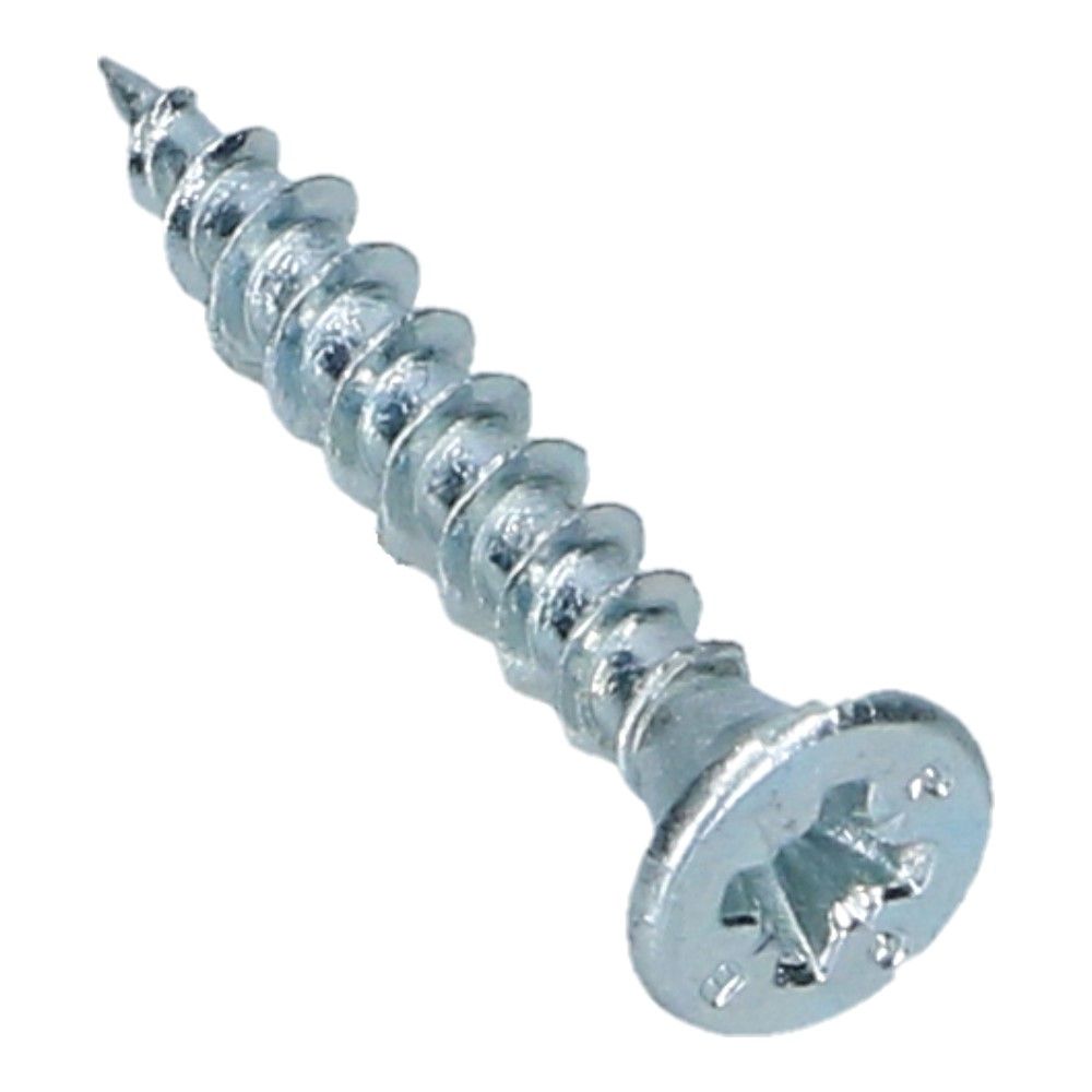 Spaanplaatschroef 3x20mm Verzonken Pozidrive 1 - 200 stuks