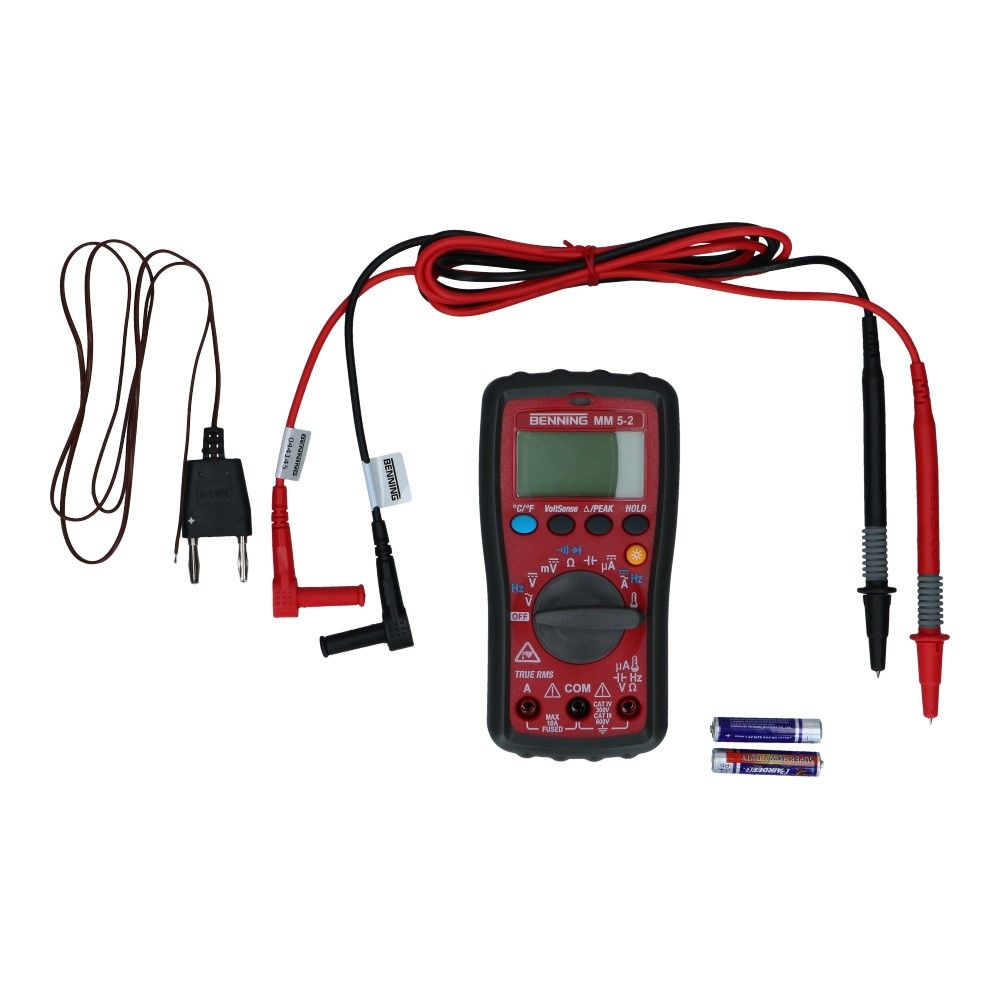 Digitale multimeter MM 5-2 True RMS 0.1mV-600V AC/DC Digitale multimeter MM 5-2 True RMS 0.1mV-600V AC/DC