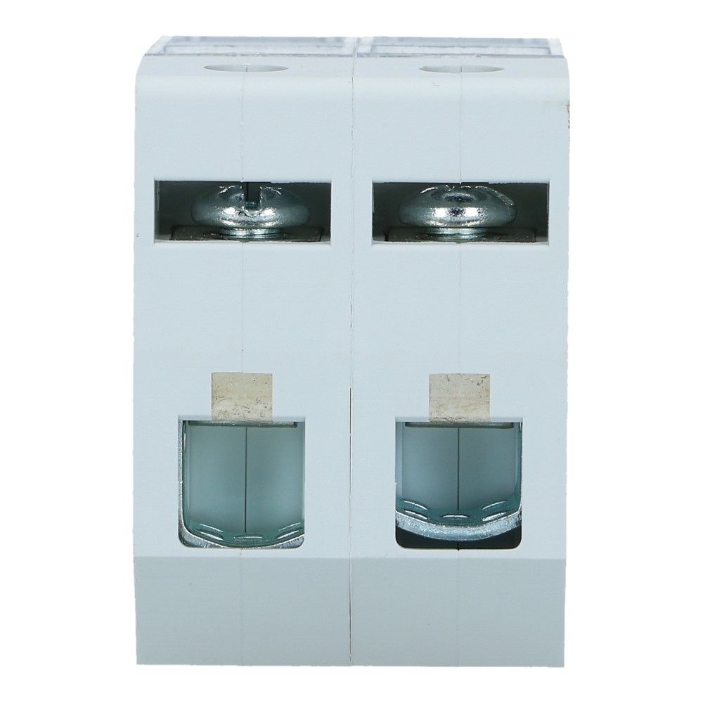 Verdeelblok JX2-9 125A 2p 1x50mm² 8x6mm² Verdeelblok JX2-9 125A 2p 1x50mm² 8x6mm²