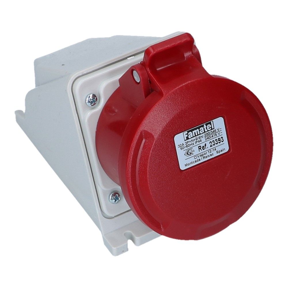 CEE female 5 polig 6H 32A IP44 wcd 380-415VAC CEE female 5 polig 6H 32A IP44 wcd 380-415VAC