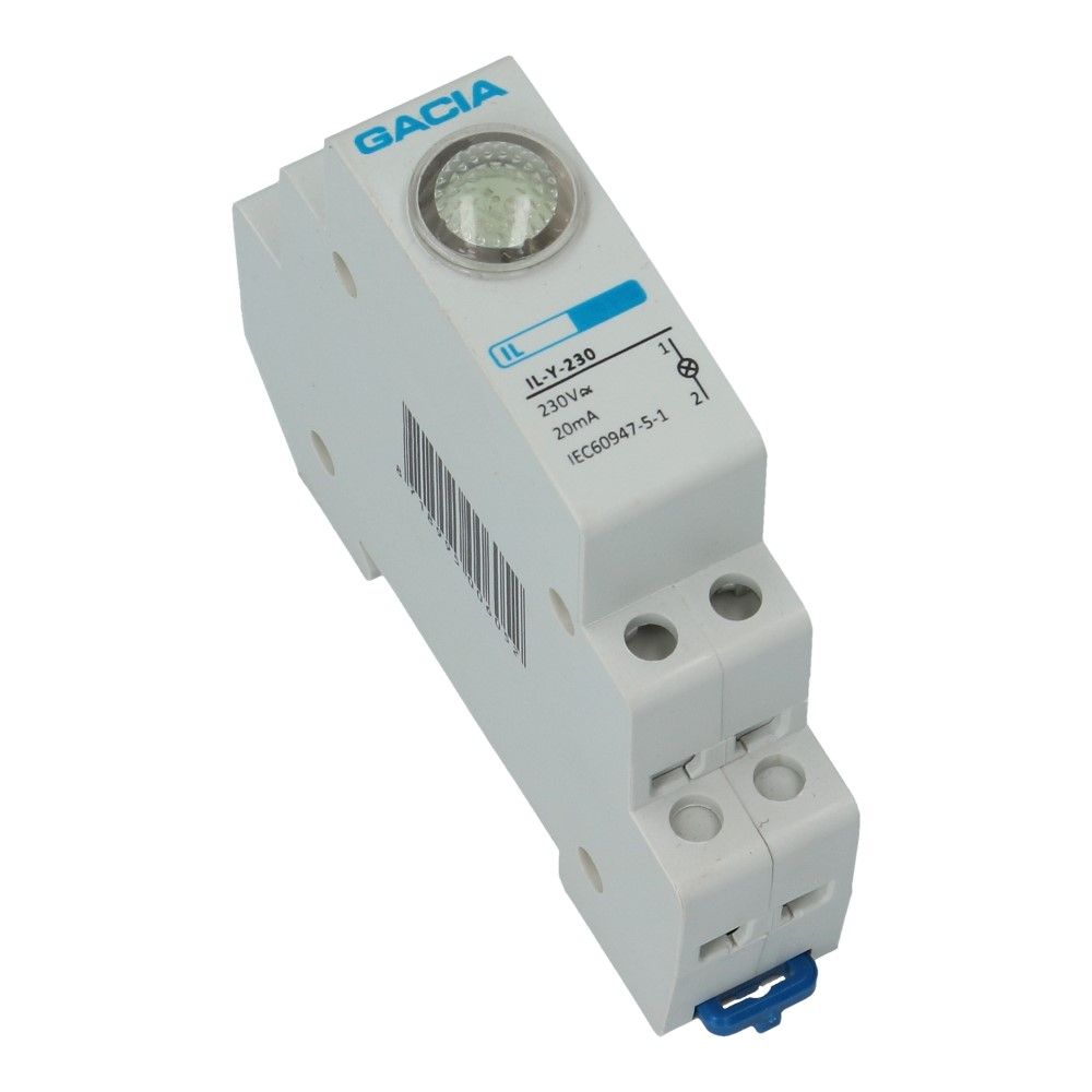 Indicatie led wit 230VAC