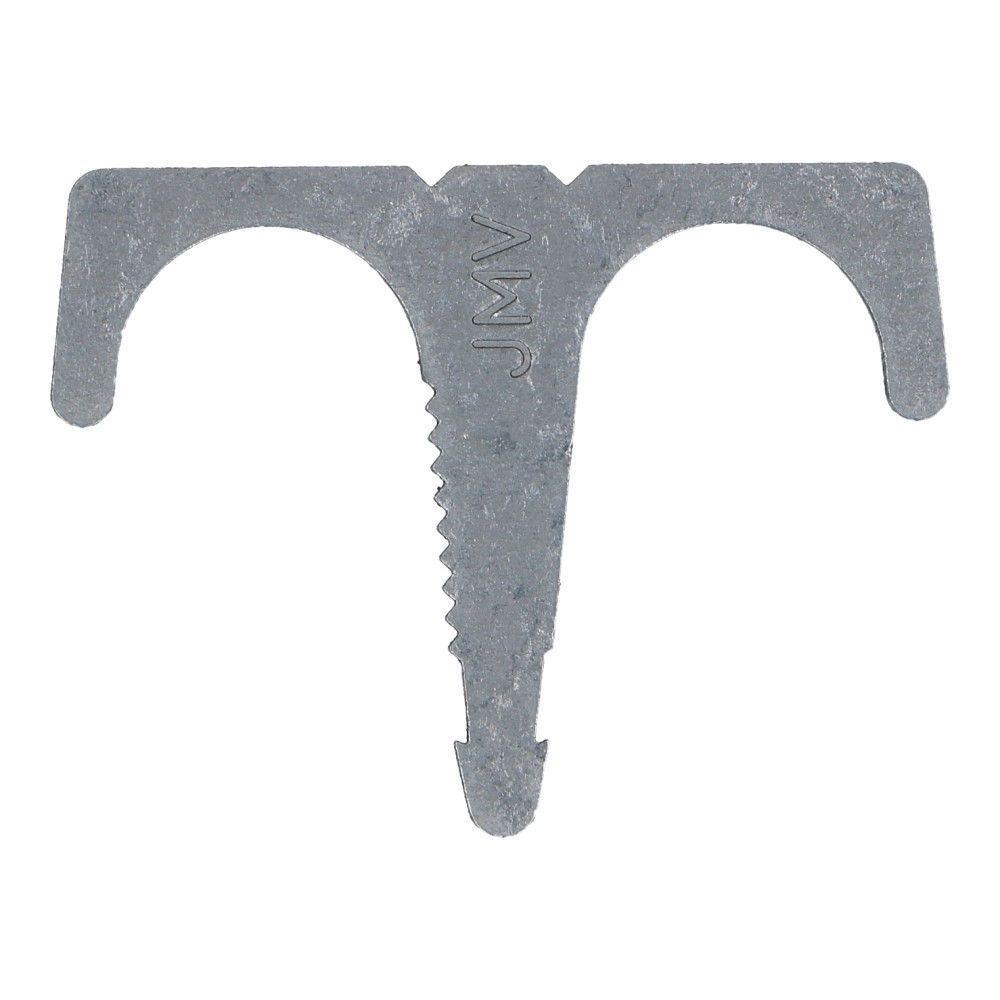 Inslagbeugel dubbel 16-20mm blank 6mm - 250 stuks Inslagbeugel dubbel 16-20mm blank 6mm - 250 stuks
