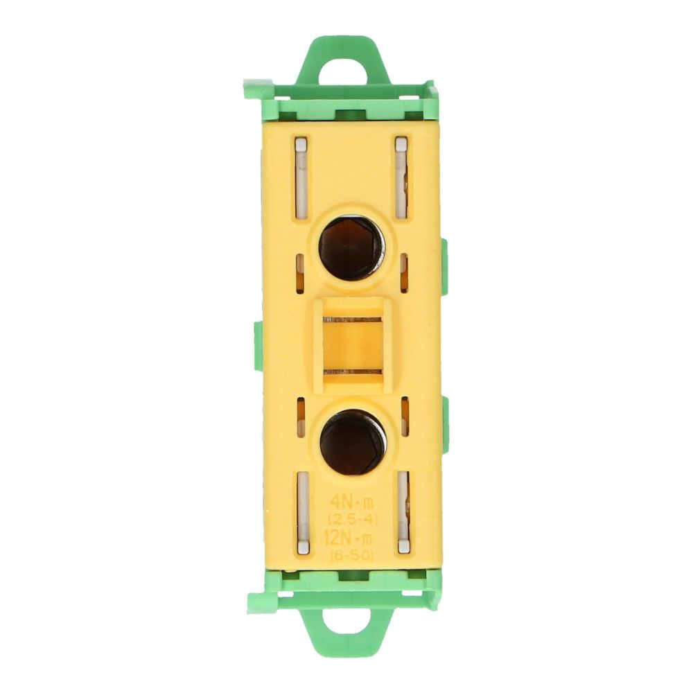 Aansluitklem AKN51 geel/groen 2.5mm² t/m 50mm² Aansluitklem AKN51 geel/groen 2.5mm² t/m 50mm²