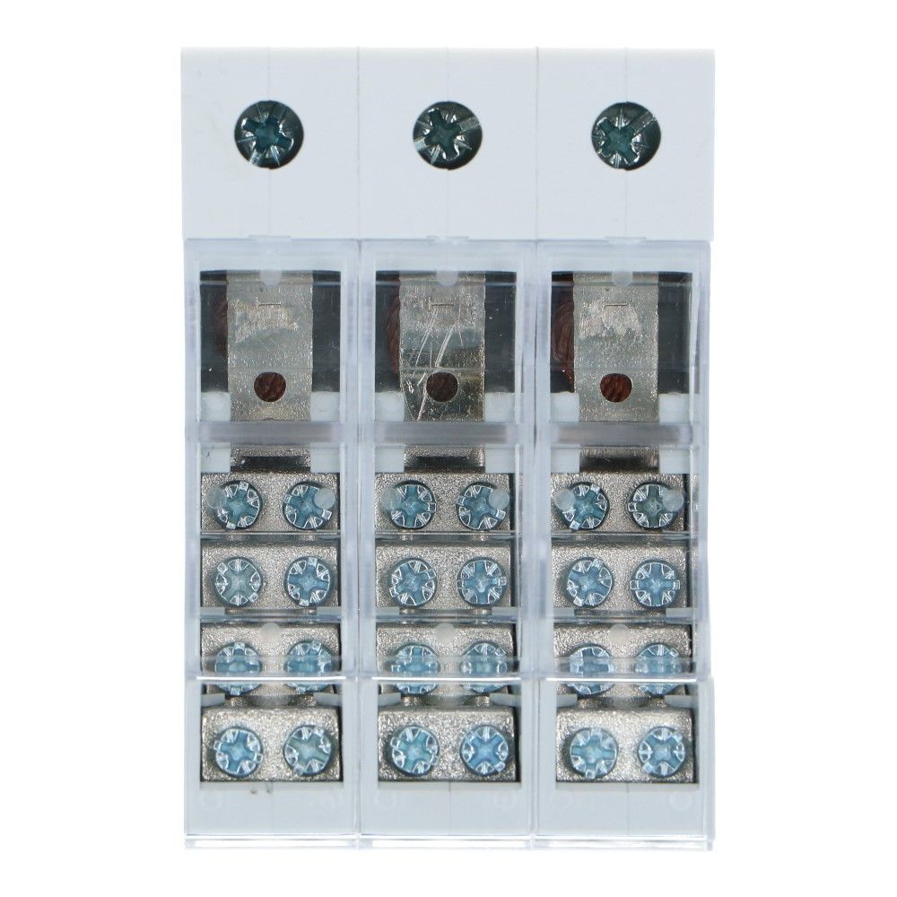 Verdeelblok JX2-9 125A 3p 1x50mm² 8x6mm² Verdeelblok JX2-9 125A 3p 1x50mm² 8x6mm²