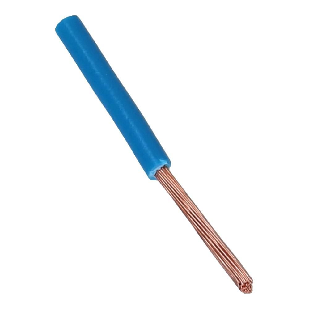 Montagedraad H07V2-K 2.5mm² blauw 90°C Eca - 100 meter