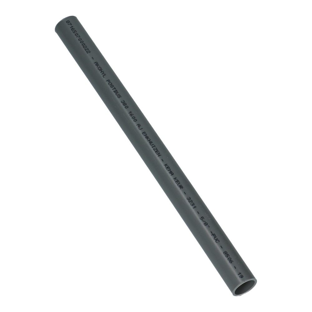 Installatiebuis PVC grijs 16mm lengte 4 meter - 100 meter