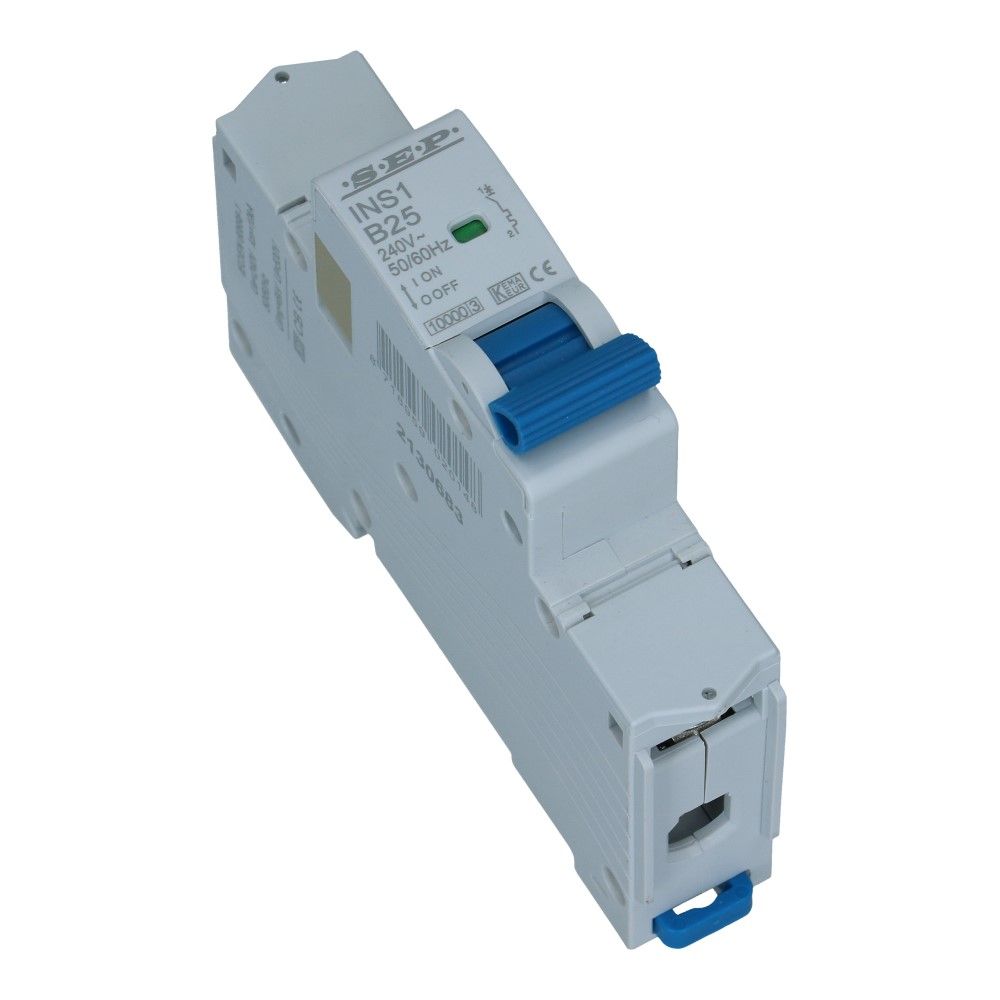 Installatieautomaat  1 polig 16A karakteristiek B 10/15kA INS1 Installatieautomaat  1 polig 16A karakteristiek B 10/15kA INS1