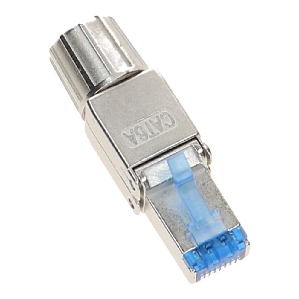 RJ45 Cat 6a netwerkplug shielded easy RJ45 Cat 6a netwerkplug shielded easy