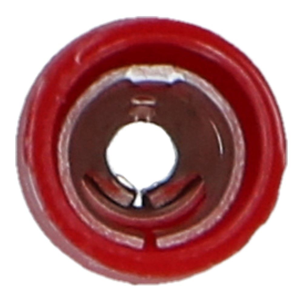 Kabelschoen rondcontrastekker B-3.95mm L-12mm Rood - 100 stuks Kabelschoen rondcontrastekker B-3.95mm L-12mm Rood - 100 stuks
