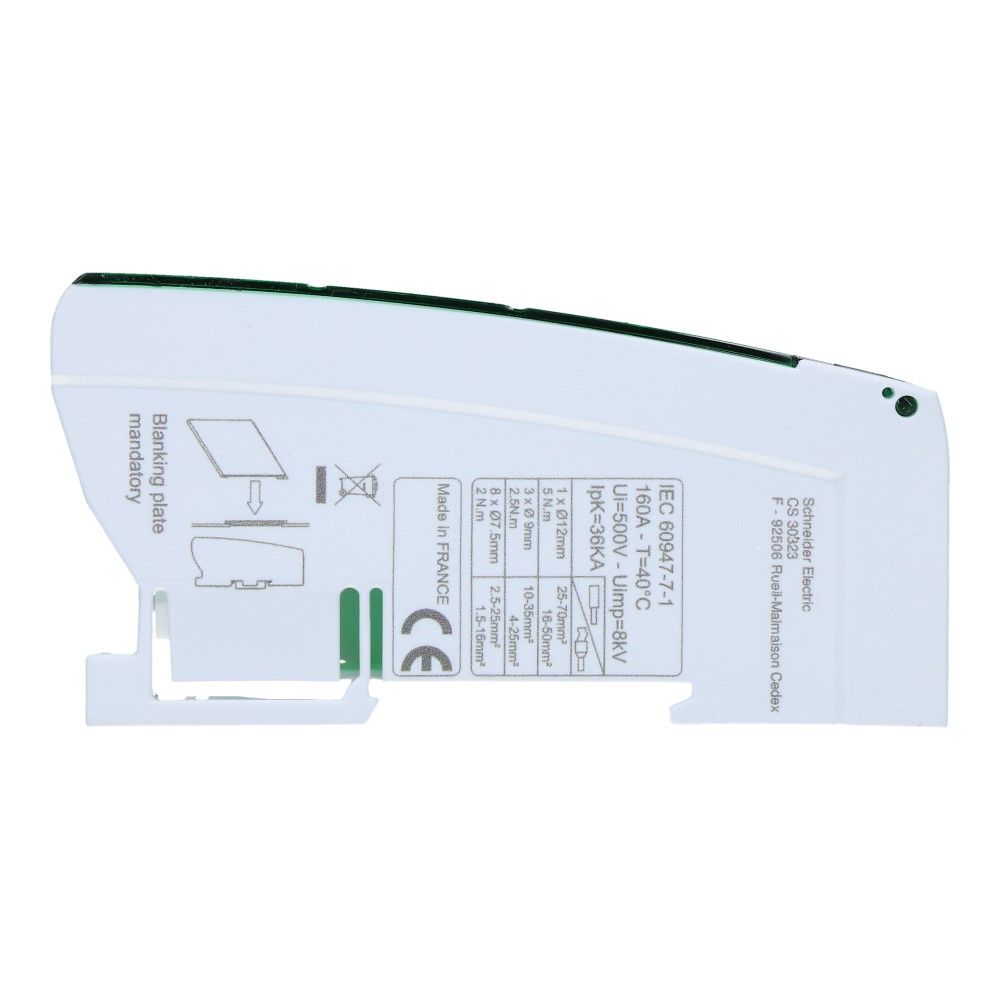 Verdeelblok DS 160A 4 rijen 12 aansluitingen 500VAC Verdeelblok DS 160A 4 rijen 12 aansluitingen 500VAC
