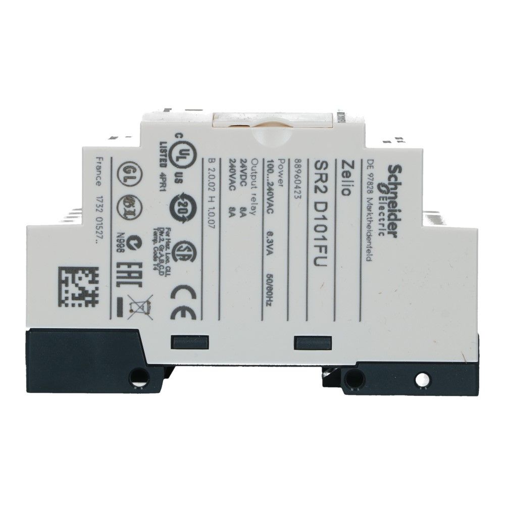 Zelio PLC zonder klok 10I-O 6in 4uit 100-240VAC Zelio PLC zonder klok 10I-O 6in 4uit 100-240VAC