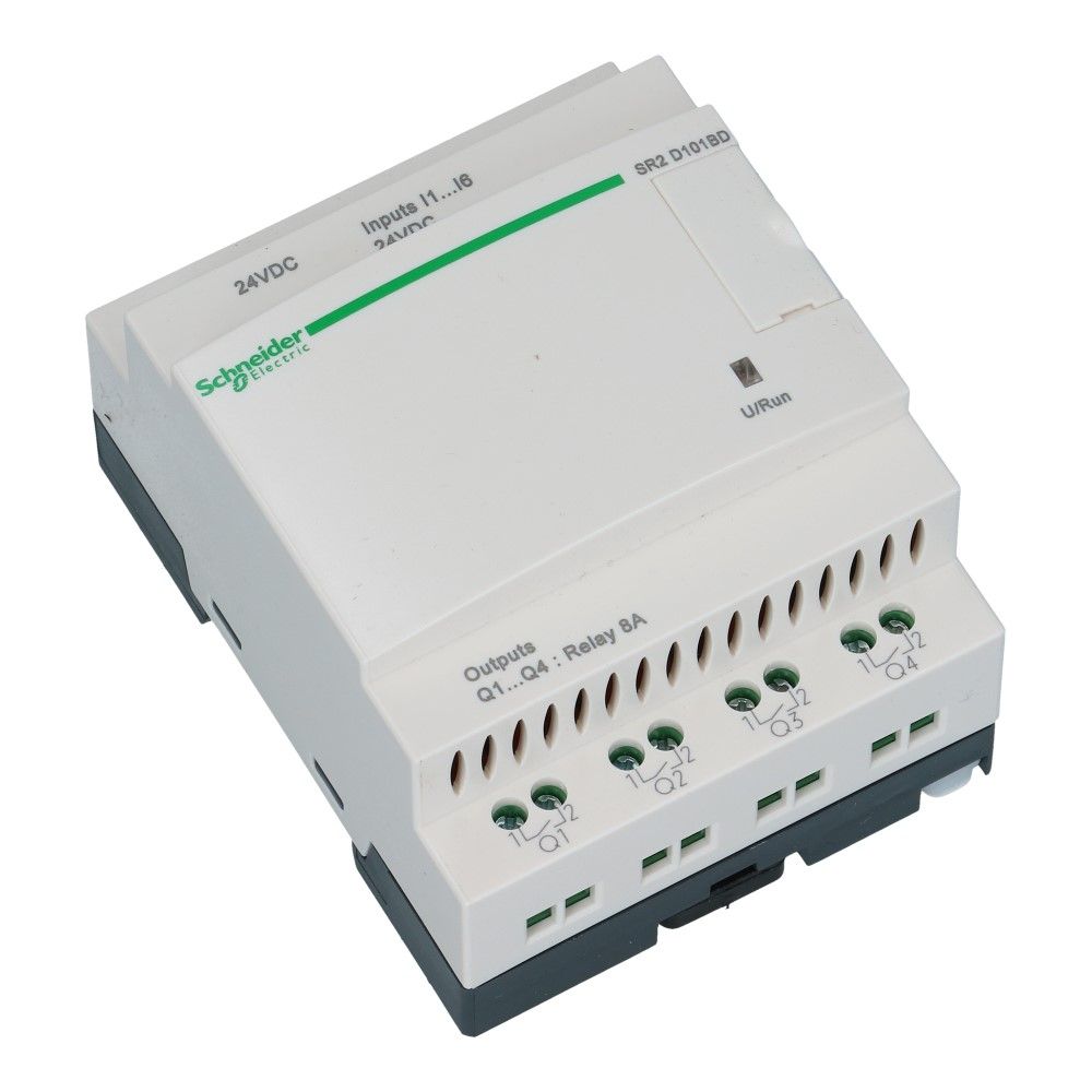 Zelio PLC zonder klok 10I-O 6in 4uit 24VDC
