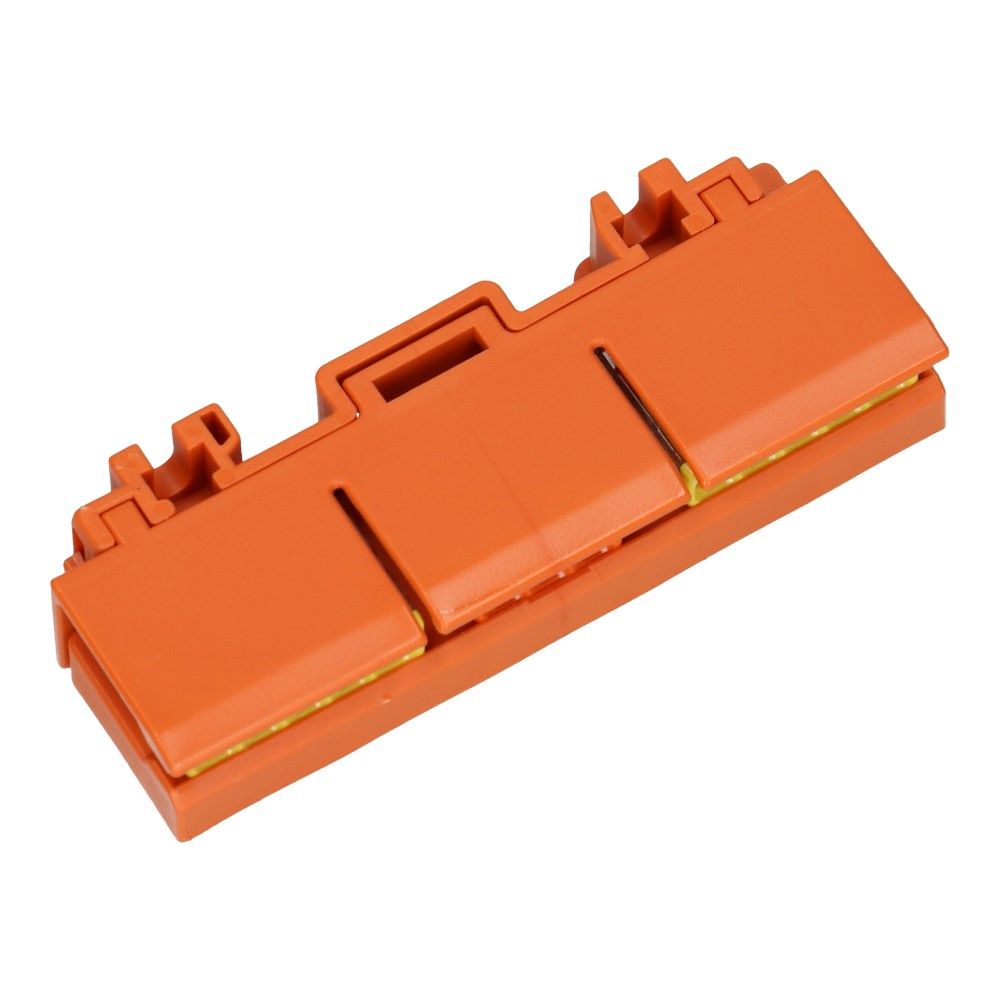 WAGO Bevestigingsadapter Lasklem 0.5-2.5mm² op Dinrail - 10 stuks WAGO Bevestigingsadapter Lasklem 0.5-2.5mm² op Dinrail - 10 stuks