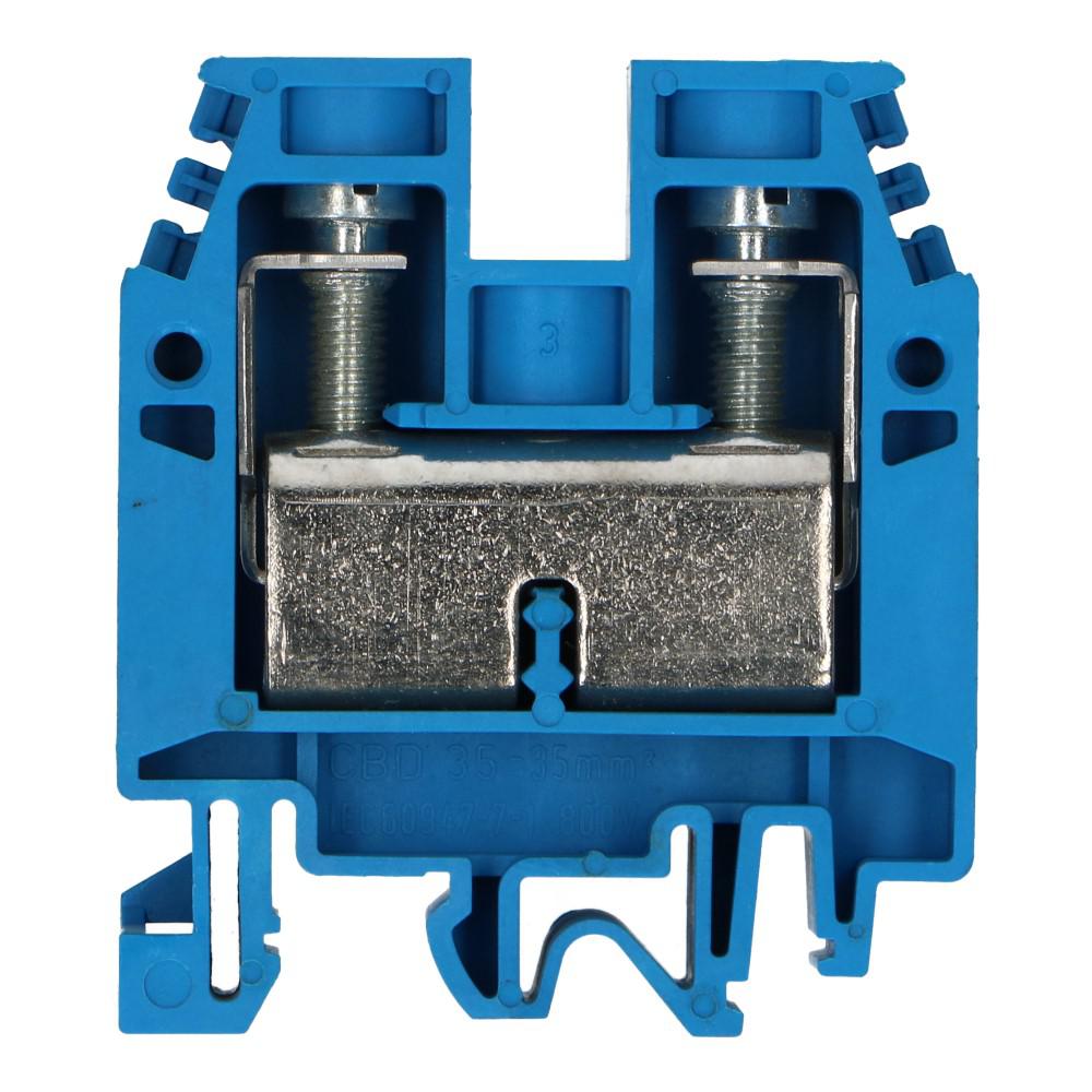 Montageklem CBC 50mm² blauw Montageklem CBC 50mm² blauw
