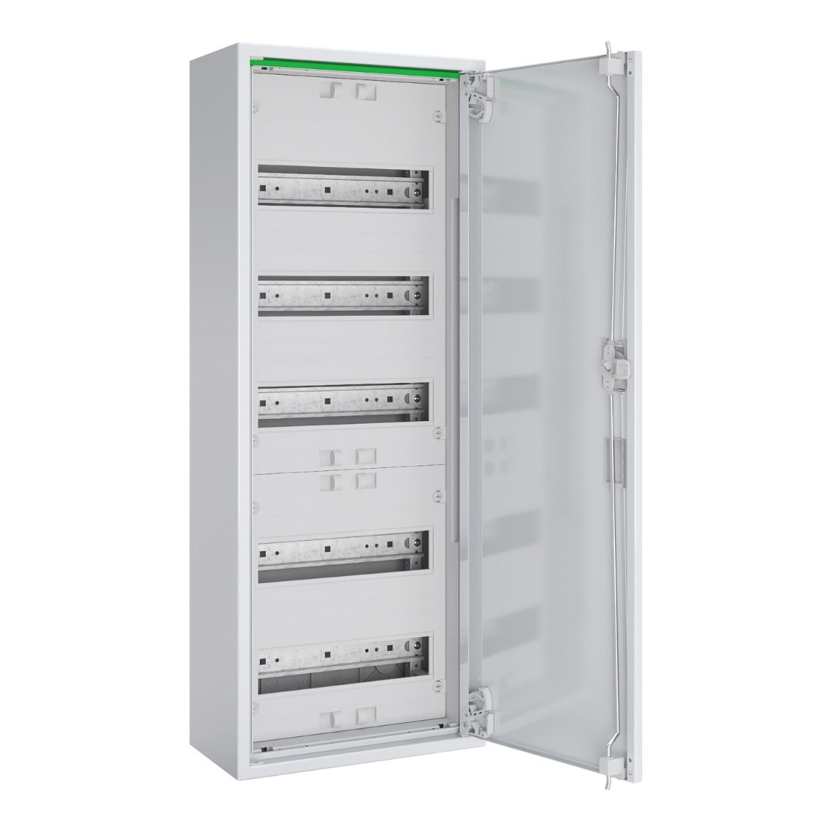 60 modules 1 kolom 5 rijen metalen wandbehuizing PrismaSeT XL 250A