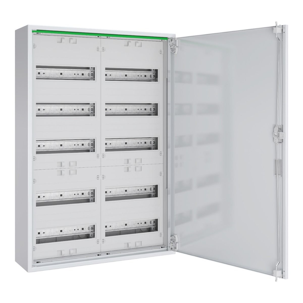 120 modules 2 kolommen 5 rijen metalen wandbehuizing PrismaSeT XL 250A