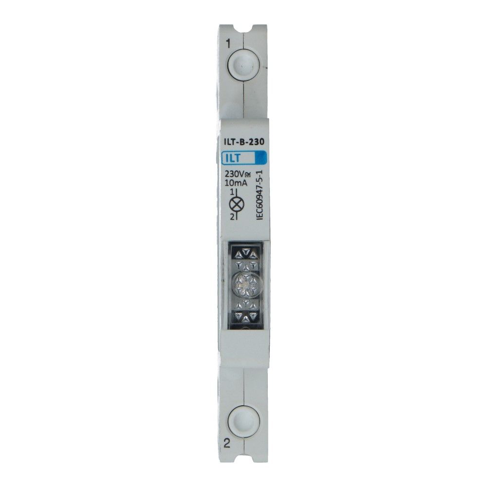Indicatie led blauw 230VAC 9mm Indicatie led blauw 230VAC 9mm