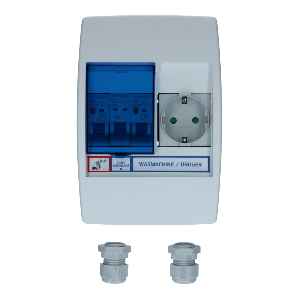 PV verdeler Blue-line 1xwcd Aardlekautomaat 20A B 30mA PV verdeler Blue-line 1xwcd Aardlekautomaat 20A B 30mA