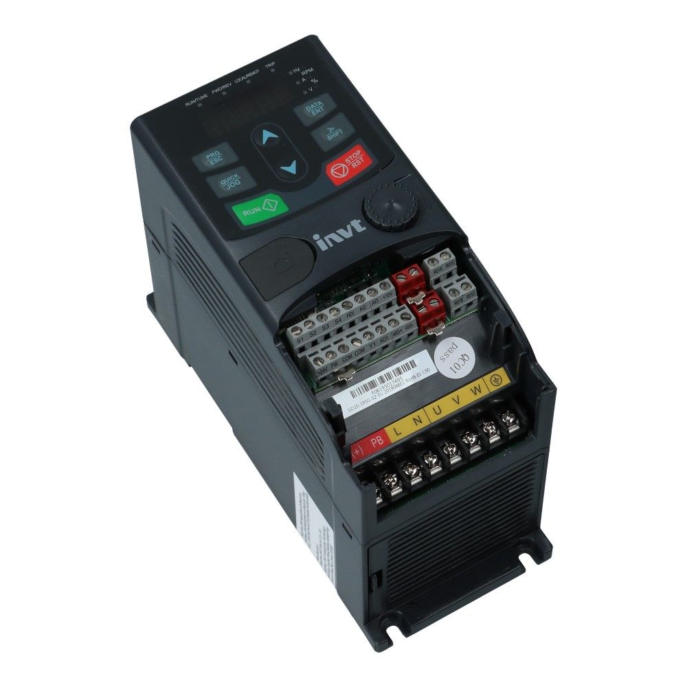 Frequentieregelaar 1 fase 0.75kW Frequentieregelaar 1 fase 0.75kW