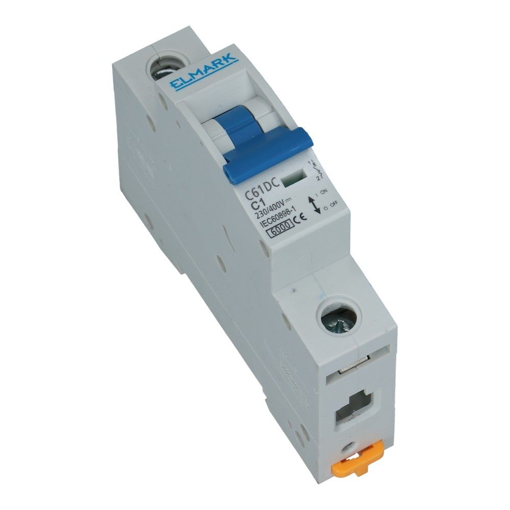 Installatieautomaat AC/DC 1 polig 1A karakteristiek C