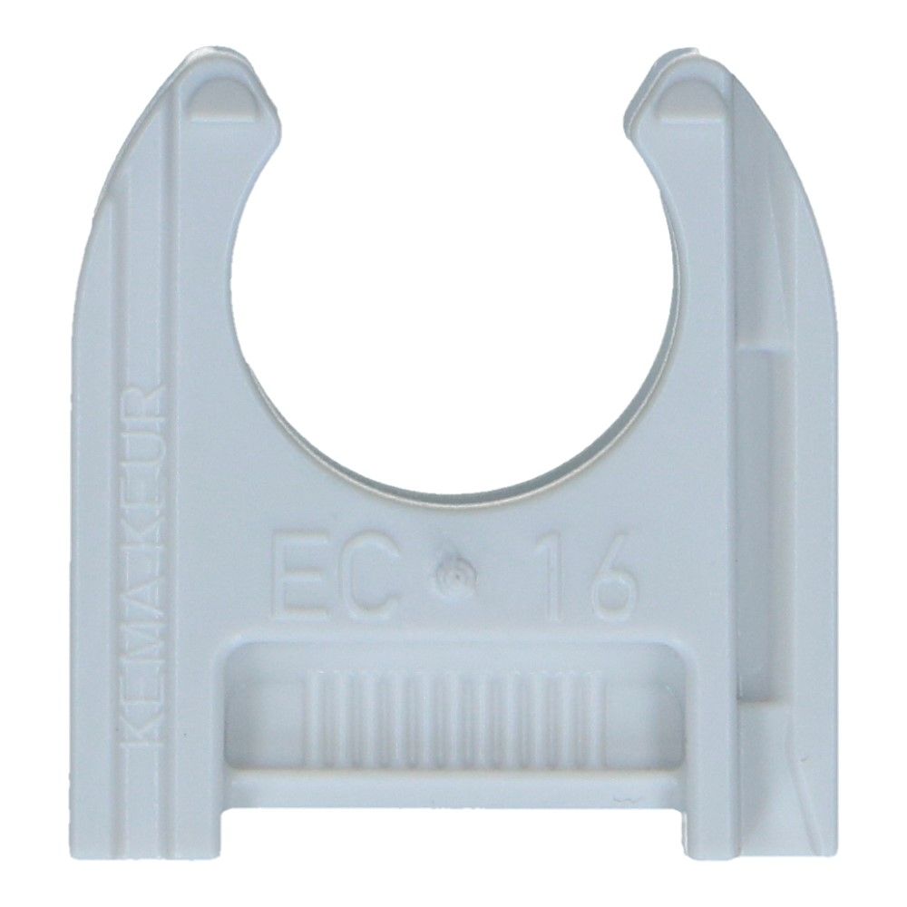 Kunststof buisklem Wit diameter 5/8inch 16mm - 200 stuks Kunststof buisklem Wit diameter 5/8inch 16mm - 200 stuks