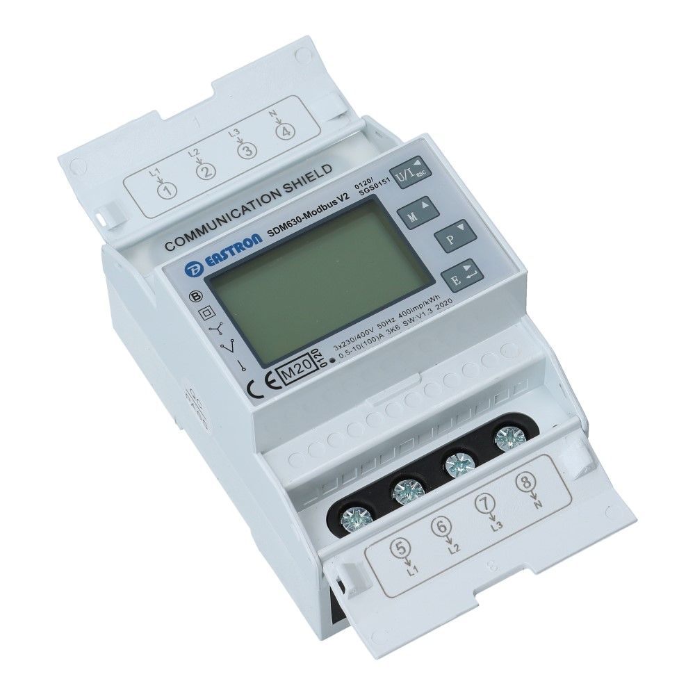 kWh meter 3 fase MULTI 10/100A Modbus MID Factureerbaar Imp/Exp kWh meter 3 fase MULTI 10/100A Modbus MID Factureerbaar Imp/Exp