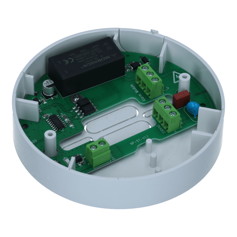 Brandmeldsokkel relais voor deurdranger 24V