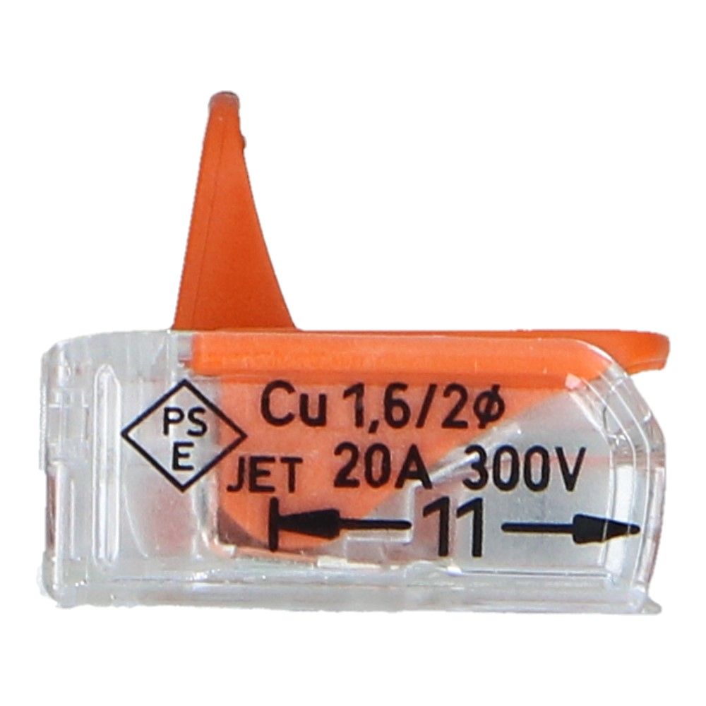 WAGO Verbindingsklem 3 voudig 0.14-4mm² soepel en massief - 50 stuks WAGO Verbindingsklem 3 voudig 0.14-4mm² soepel en massief - 50 stuks