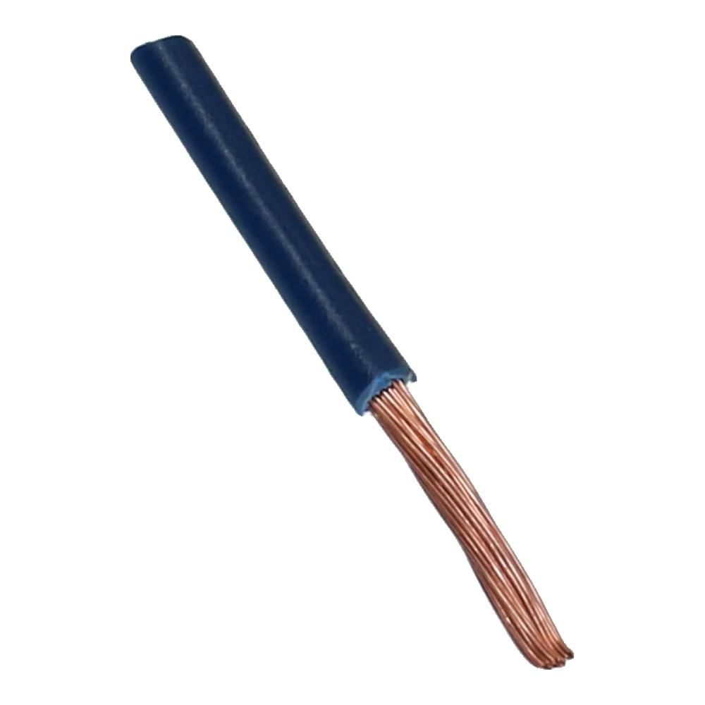 Montagedraad H07V-K 1.5mm² donker blauw 70°C Eca - 100 meter