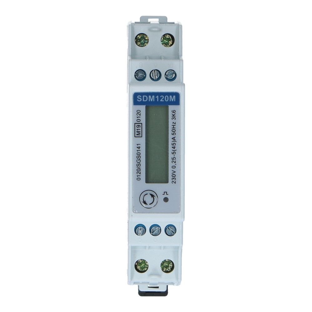 kWh meter 1 fase MULTI 5/45A MID Factureerbaar Imp/Exp kWh meter 1 fase MULTI 5/45A MID Factureerbaar Imp/Exp